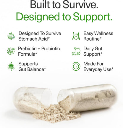 BIOptimizers Probiotic Breakthrough, Gut & Digestive Support, 60 Capsules BIOptimizers®